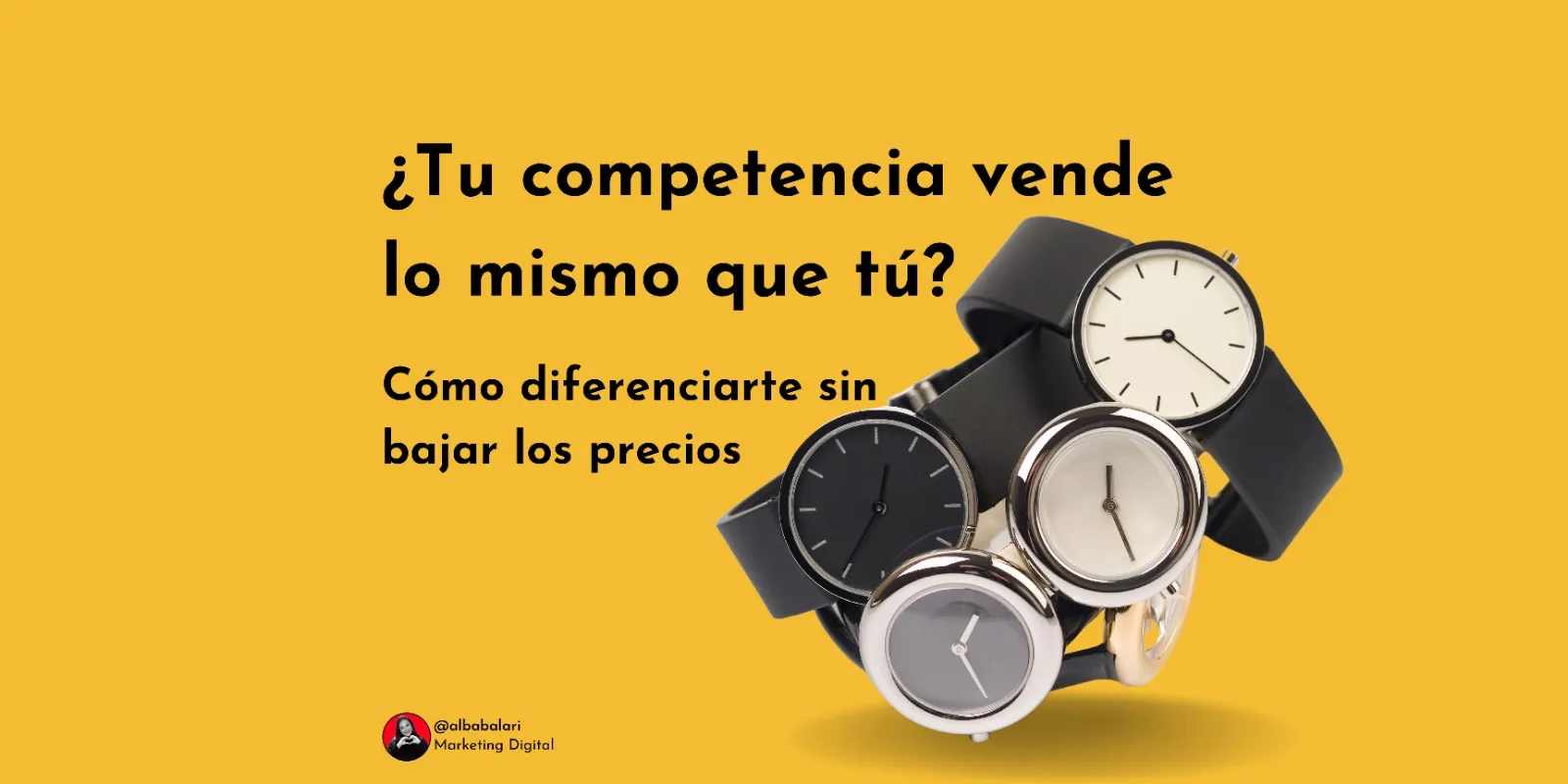 ¿Tu competencia vende lo mismo que tú?